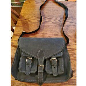 Leather Purse Women Shoulder Bag Crossbody Satchel Tote Travel Purse - Black